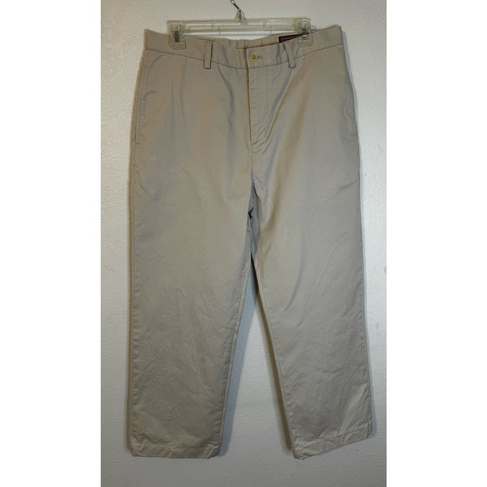 Vineyard Vines Breaker Pants Women's Khaki Casual Chinos Trousers Size 33